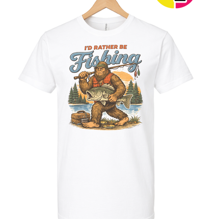 Bigfoot Fishing Tee