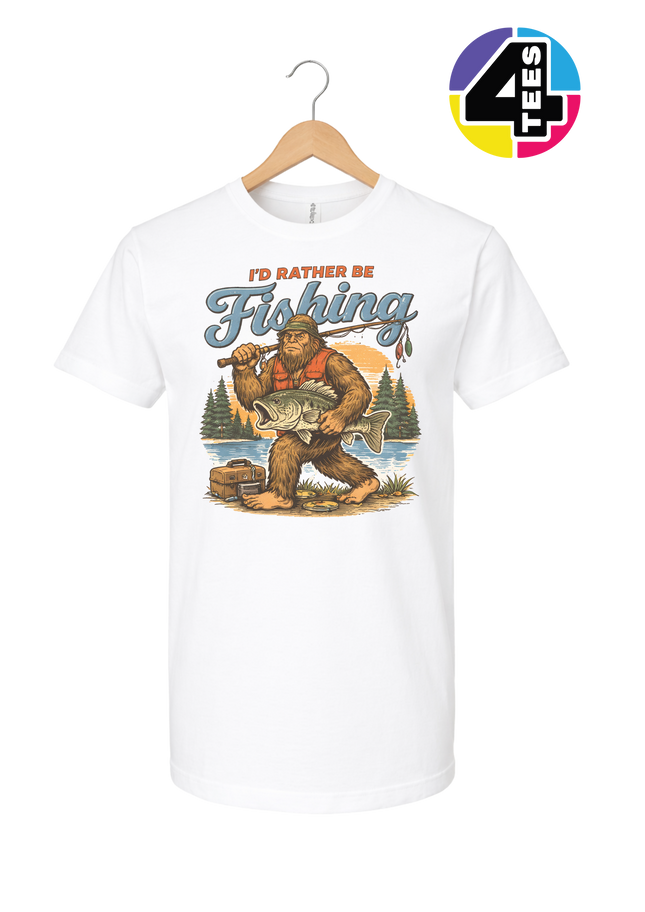 Bigfoot Fishing Tee