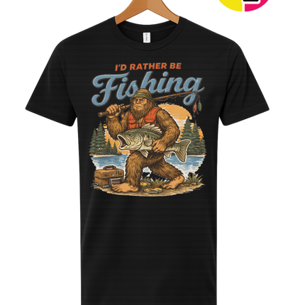 Bigfoot Fishing Tee