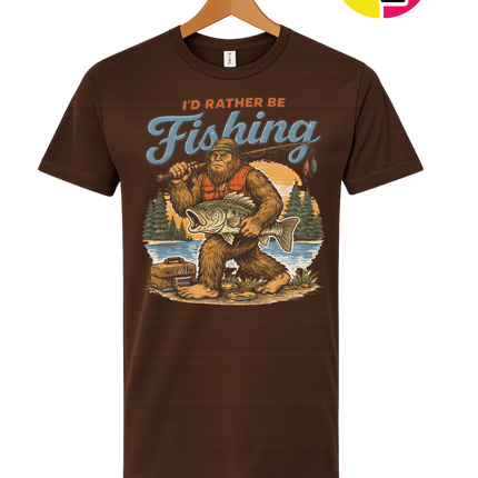 Bigfoot Fishing Tee