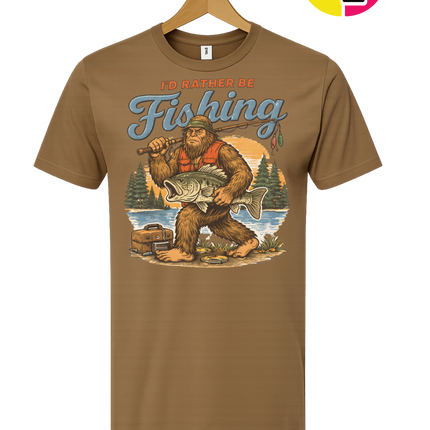 Bigfoot Fishing Tee