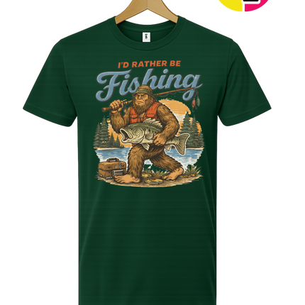 Bigfoot Fishing Tee