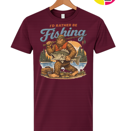 Bigfoot Fishing Tee