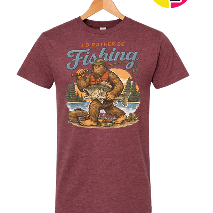Bigfoot Fishing Tee