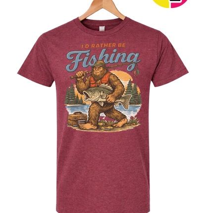 Bigfoot Fishing Tee