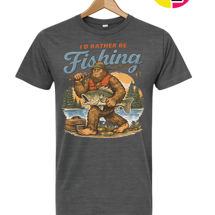 Bigfoot Fishing Tee