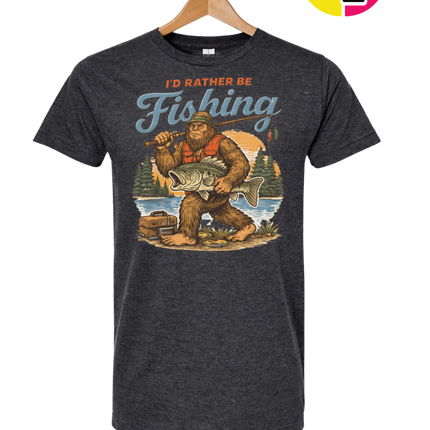 Bigfoot Fishing Tee