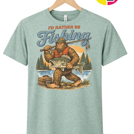 Bigfoot Fishing Tee
