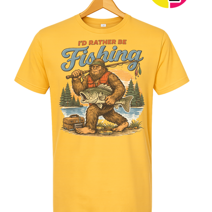 Bigfoot Fishing Tee