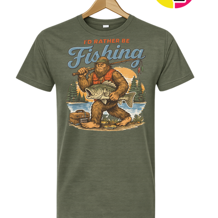 Bigfoot Fishing Tee