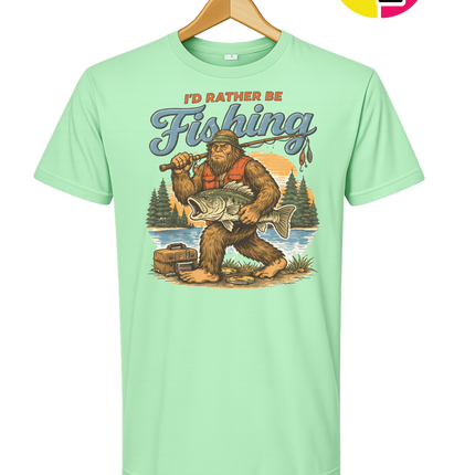 Bigfoot Fishing Tee