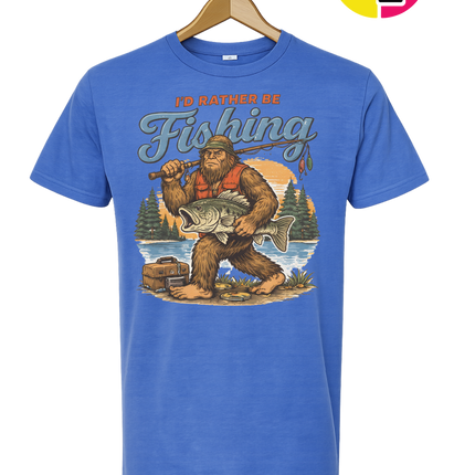 Bigfoot Fishing Tee
