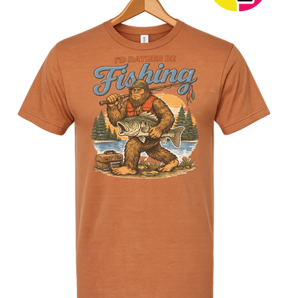 Bigfoot Fishing Tee