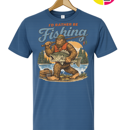 Bigfoot Fishing Tee