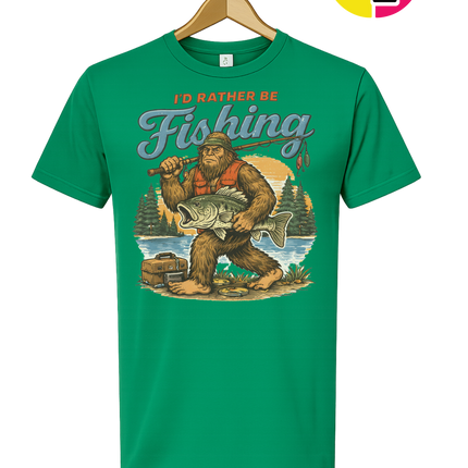 Bigfoot Fishing Tee