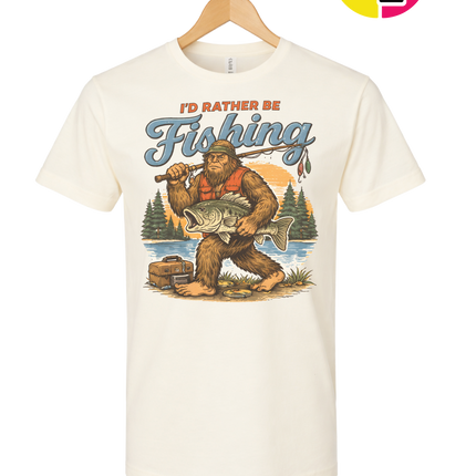 Bigfoot Fishing Tee