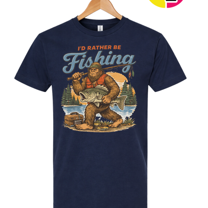 Bigfoot Fishing Tee