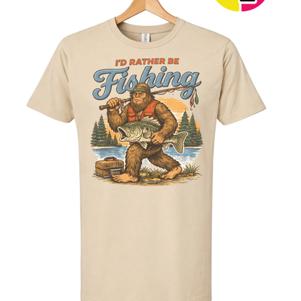 Bigfoot Fishing Tee