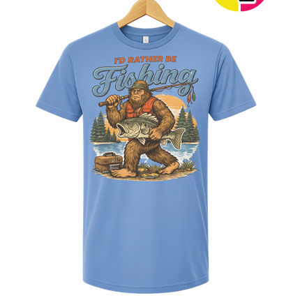 Bigfoot Fishing Tee