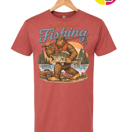 Bigfoot Fishing Tee