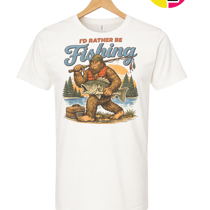 Bigfoot Fishing Tee
