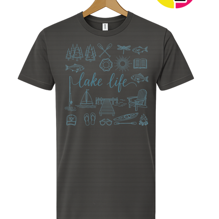 Lake Life Doodle Tee