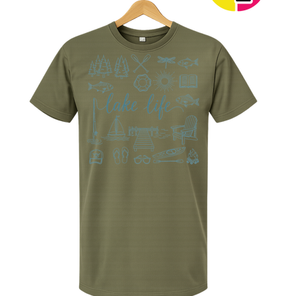 Lake Life Doodle Tee