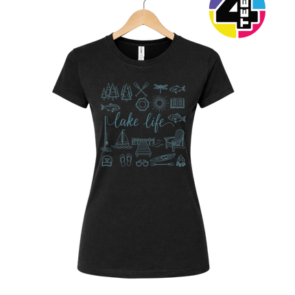 Lake Life Doodle Women's Tee