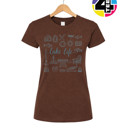 Lake Life Doodle Women's Tee