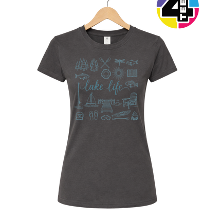 Lake Life Doodle Women's Tee