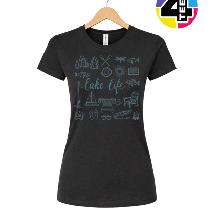 Lake Life Doodle Women's Tee