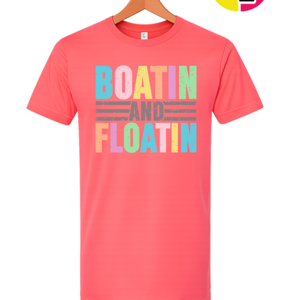 Boatin And Floatin Tee