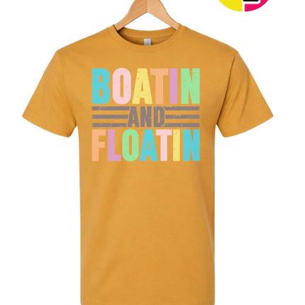 Boatin And Floatin Tee