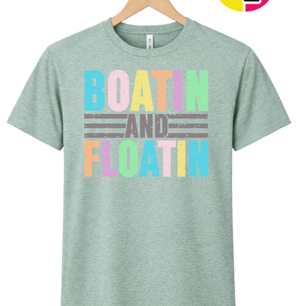Boatin And Floatin Tee
