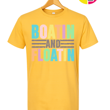 Boatin And Floatin Tee