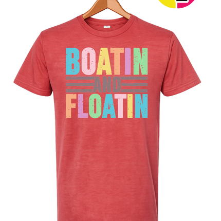 Boatin And Floatin Tee