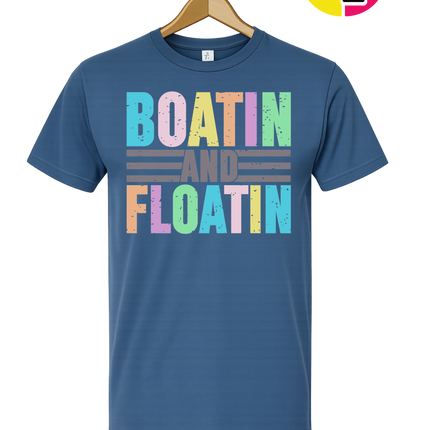 Boatin And Floatin Tee