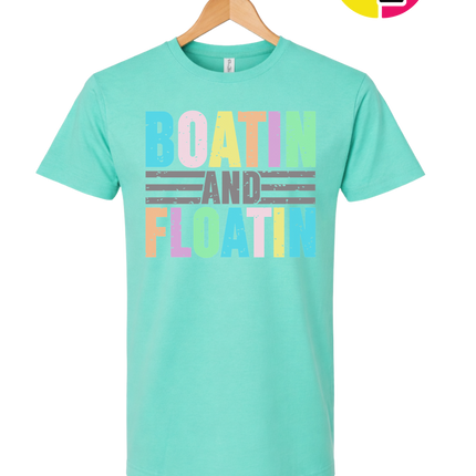 Boatin And Floatin Tee