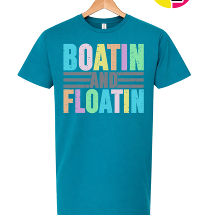 Boatin And Floatin Tee
