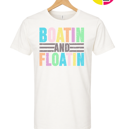 Boatin And Floatin Tee