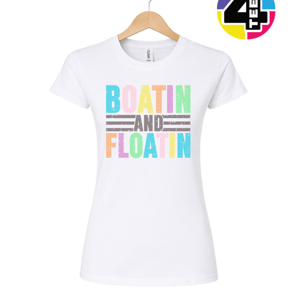 Boatin And Floatin Women's Tee