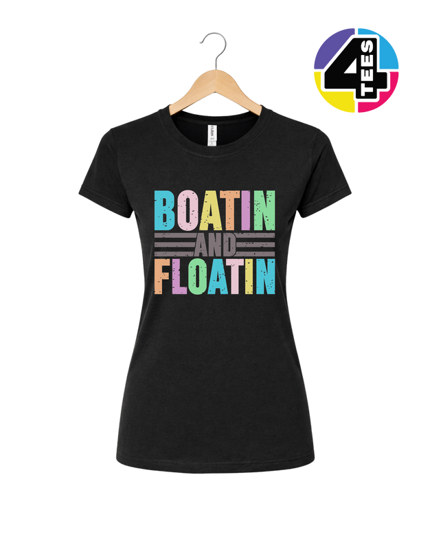 Boatin And Floatin Women's Tee