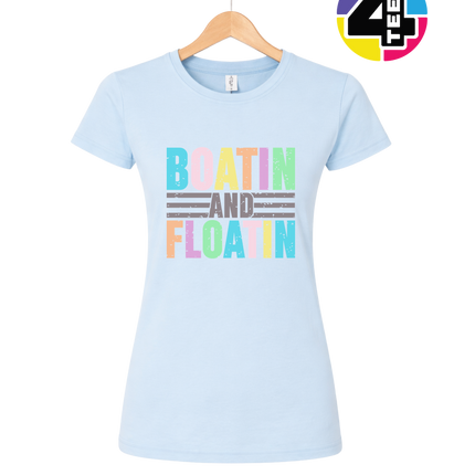 Boatin And Floatin Women's Tee