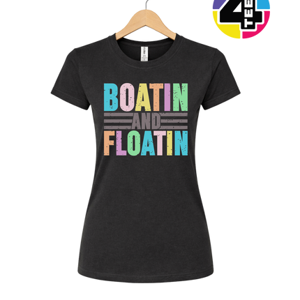 Boatin And Floatin Women's Tee