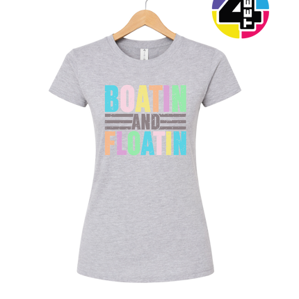 Boatin And Floatin Women's Tee