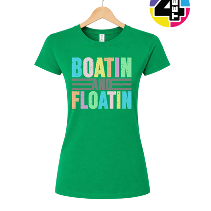 Boatin And Floatin Women's Tee