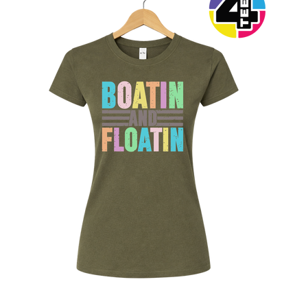 Boatin And Floatin Women's Tee