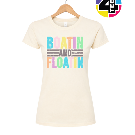 Boatin And Floatin Women's Tee