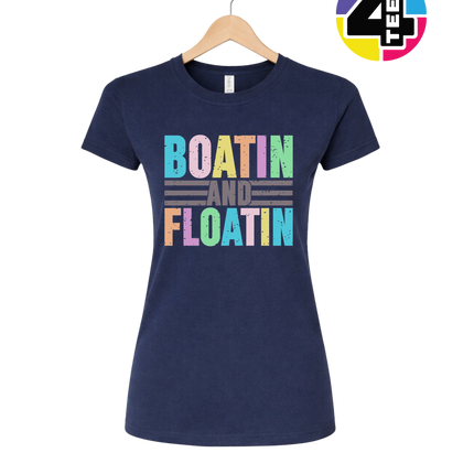 Boatin And Floatin Women's Tee