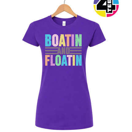 Boatin And Floatin Women's Tee
